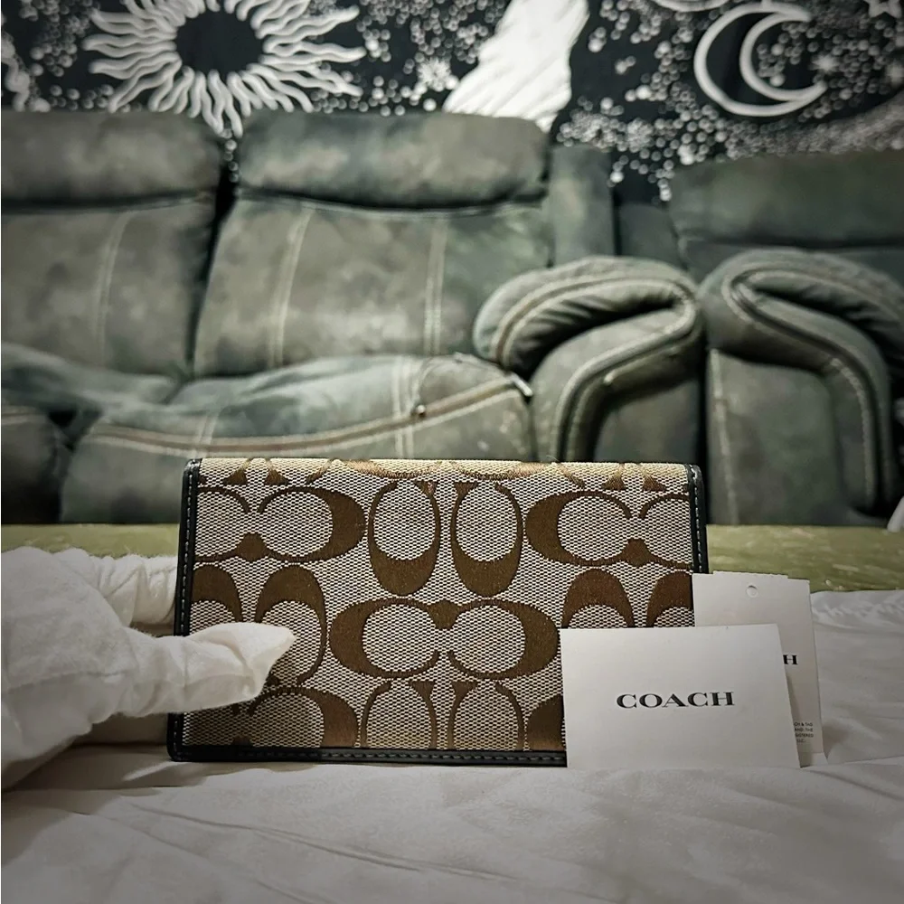 Coach Pink and Black Wallet - Picture 11 of 13